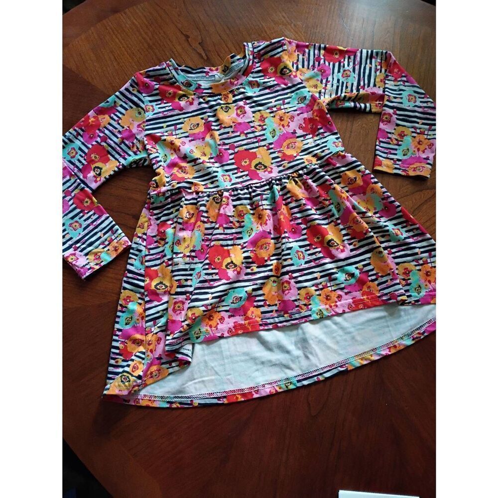 (1281) Unk. Brand Cute Toddlers Dress - Size: 5-6T